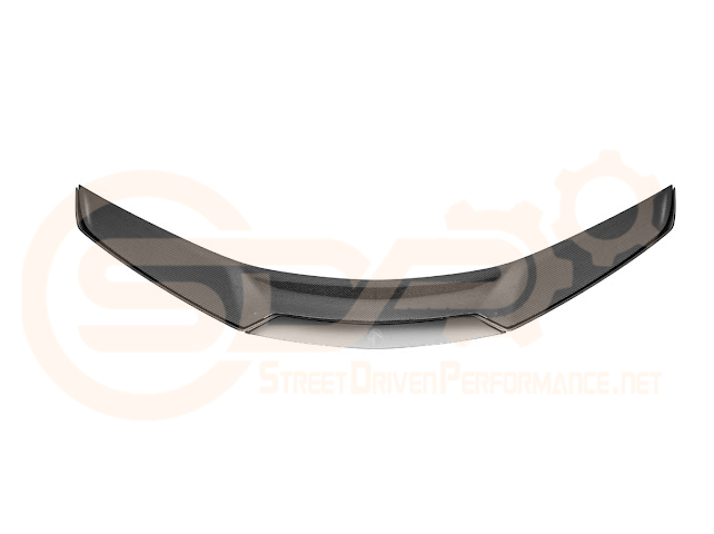 2023-Up Corvette C8 Z06 | Jake Skull Logo Rear Wickerbill Spoiler Wing